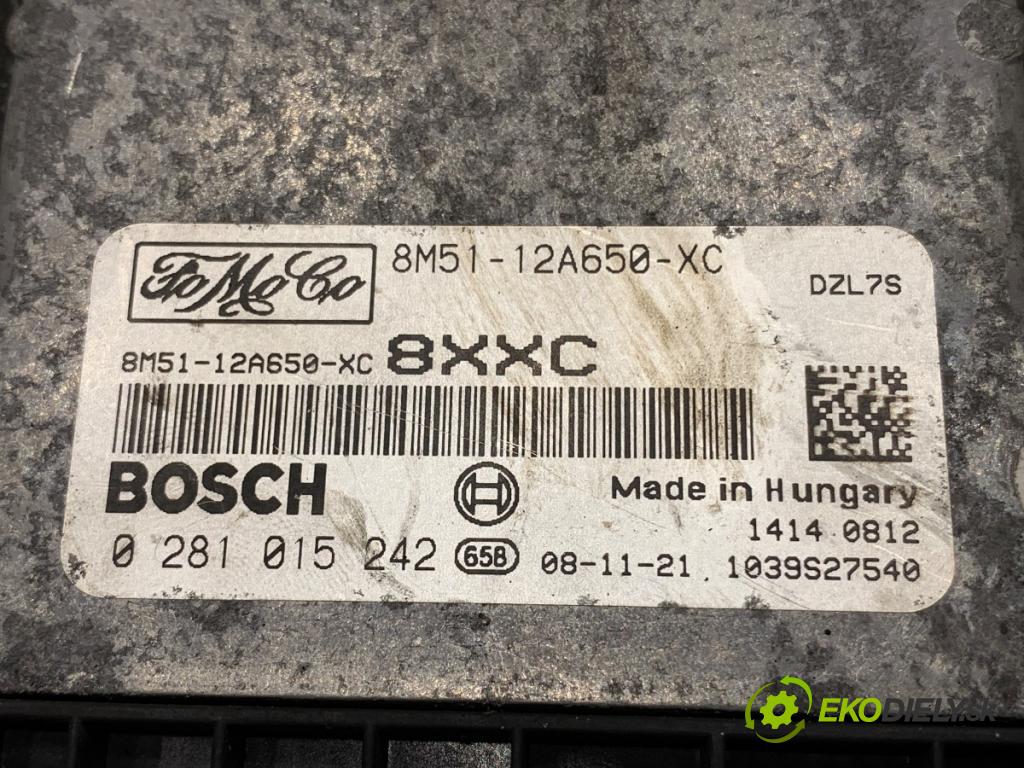 FORD FOCUS II Kombi 2008 80 kW 1.6 TDCi 1560 riadiaca jednotka Motor 8M51-12A650-XC (Riadiaca jednotka)