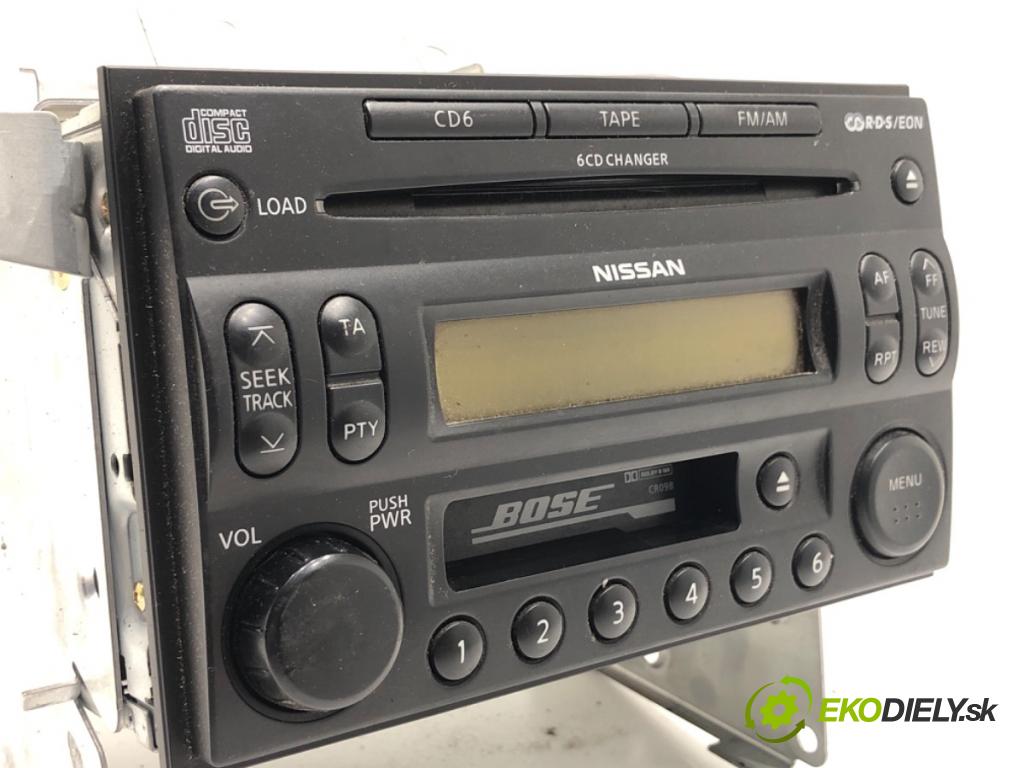 NISSAN MURANO Z50 SUV 2005 172 kW 3.5 3498 RADIO 28188-CC000 (Audio zařízení)