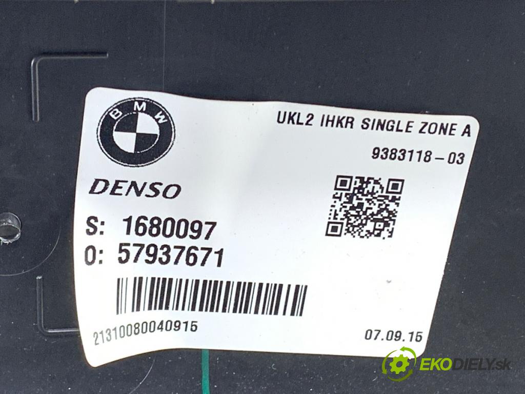 BMW F45 nadwozie wielkoprzestrzenne (MPV) 2015 110 kW 218 d 1995 topné těleso radiátor topení komplet KOMBAJN 1680097 (Radiátor topení)