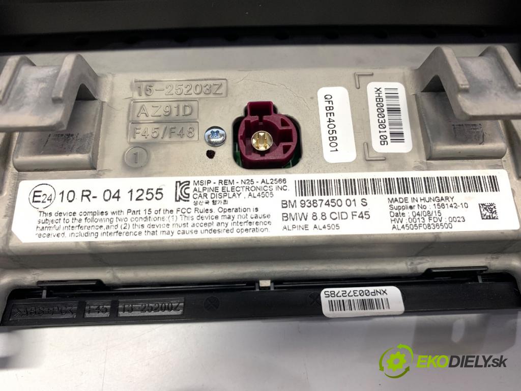 BMW F45 nadwozie wielkoprzestrzenne (MPV) 2015 110 kW 218 d 1995 Dislpej 9387450 (Prístrojová doska)