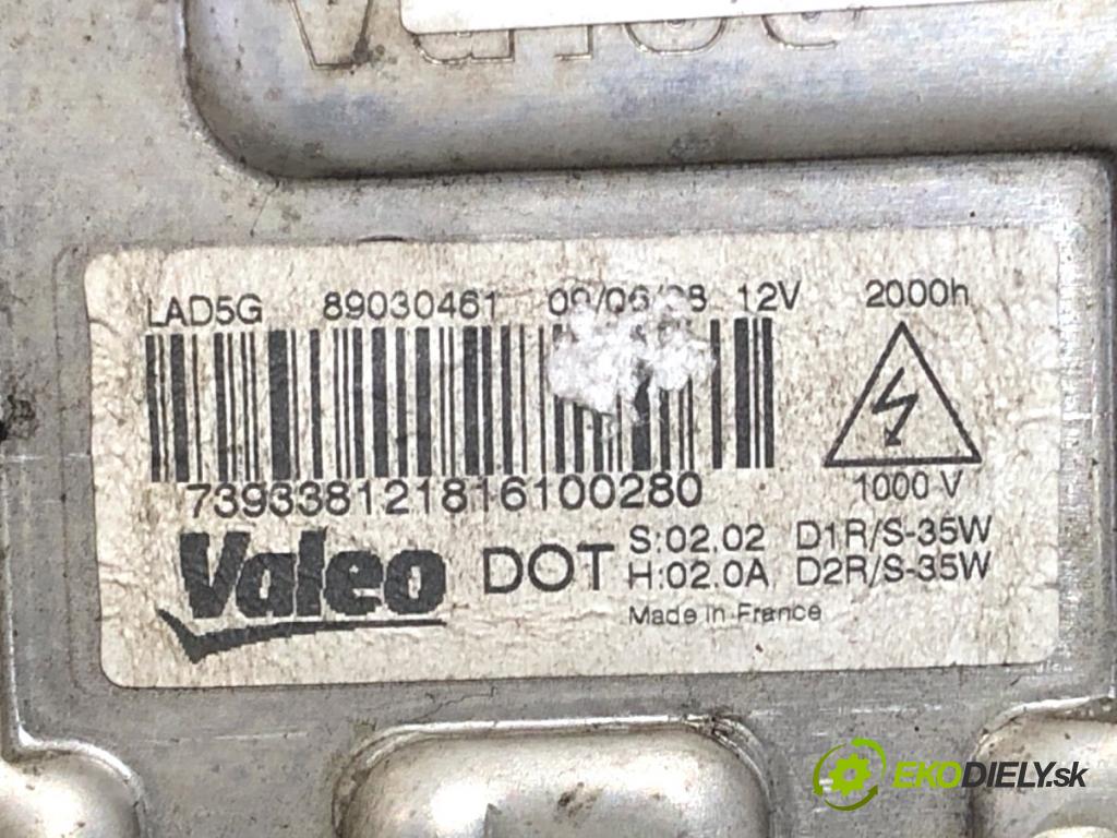 CITROEN C8 nadwozie wielkoprzestrzenne (MPV) 2008 100 kW 2.0 HDi 135 1997 Menič XENON 89030461 (Riadiaca jednotka xenónu)