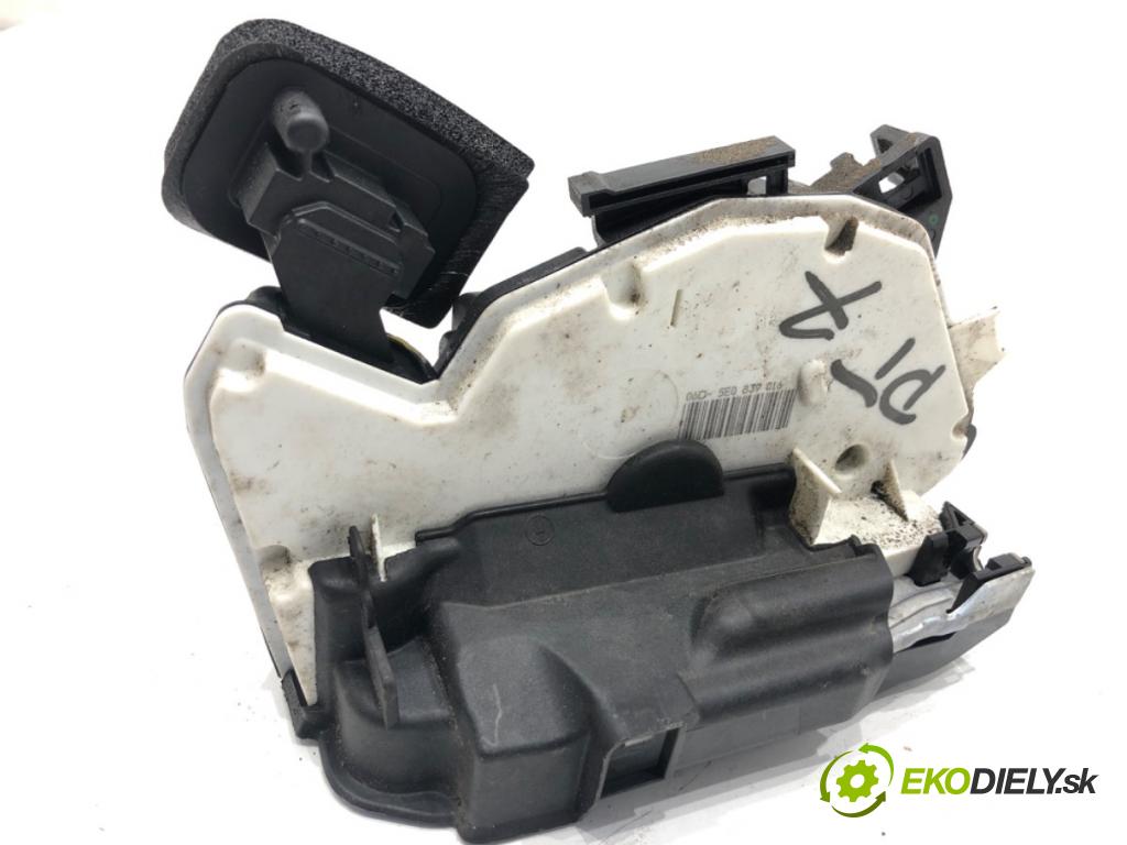 SKODA RAPID liftback 2013 77 kW 1.2 TSI 1197 zámok dveře pravý zadní část 5E0839016