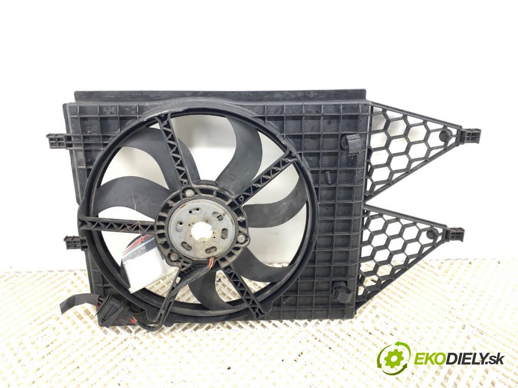 SKODA RAPID liftback 2013 77 kW 1.2 TSI 1197 ventilátor chladiče  (Ventilátor)