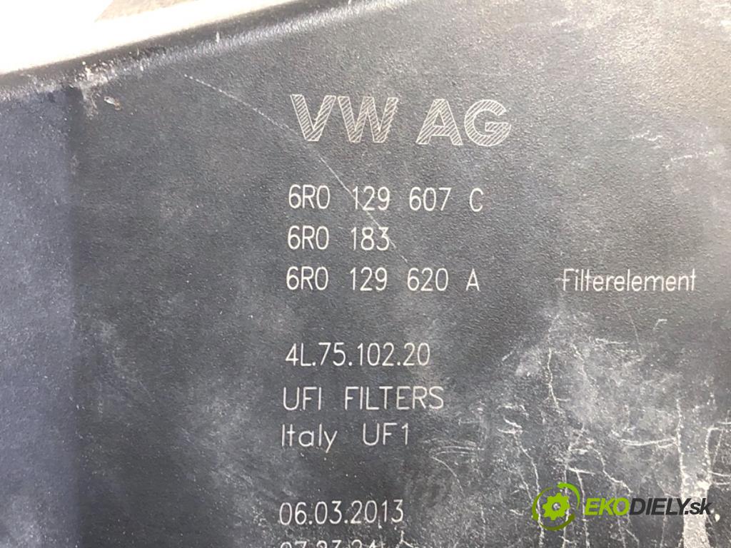 SKODA RAPID liftback 2013 77 kW 1.2 TSI 1197 Obal filtra vzduchu 6R0129607C (Obal vzduchového filtra)