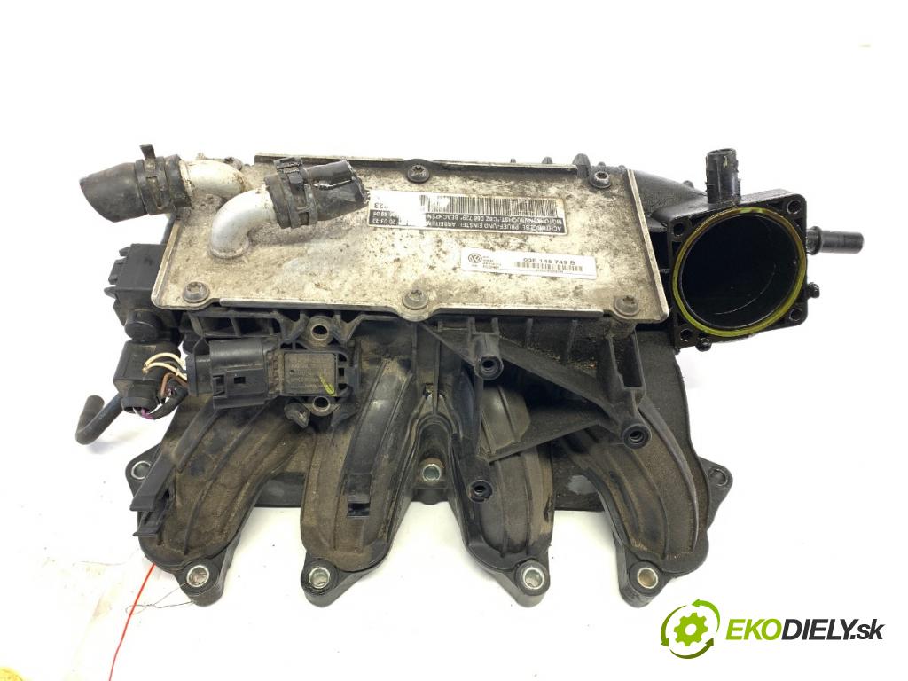 SKODA RAPID liftback 2013 77 kW 1.2 TSI 1197 potrubí sání 03F145749B (Sací potrubí)