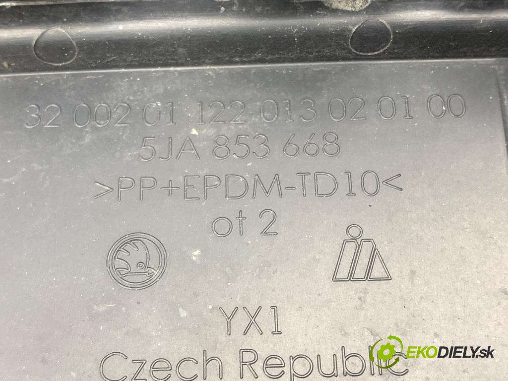 SKODA RAPID liftback 2013 77 kW 1.2 TSI 1197 mřížka maska 5JA853668 (Přední mřížka (maska chladiče))