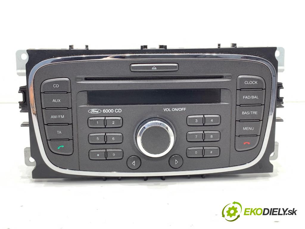 FORD FOCUS II Kombi 2007 80 kW 1.6 TDCi 1560 RADIO 7M5T-18C815-BA (Audio zariadenie)