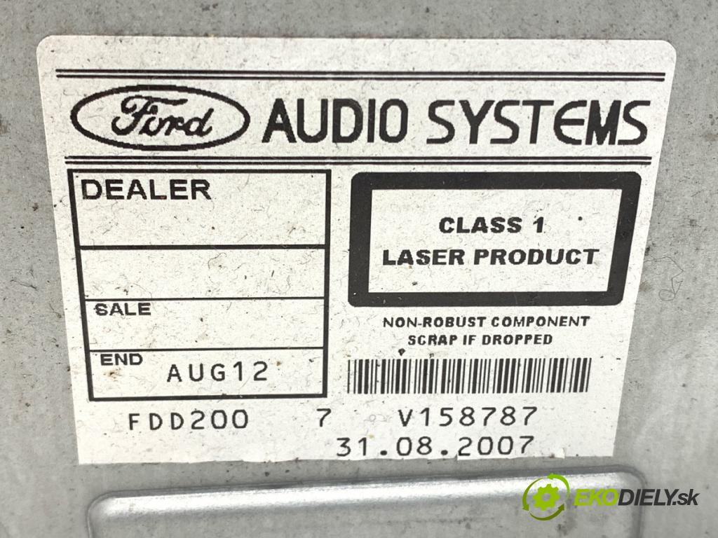 FORD FOCUS II Kombi 2007 80 kW 1.6 TDCi 1560 RADIO 7M5T-18C815-BA (Audio zariadenie)