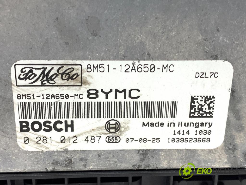 FORD FOCUS II Kombi 2007 80 kW 1.6 TDCi 1560 riadiaca jednotka Motor 8M51-12A650-MC (Riadiaca jednotka)