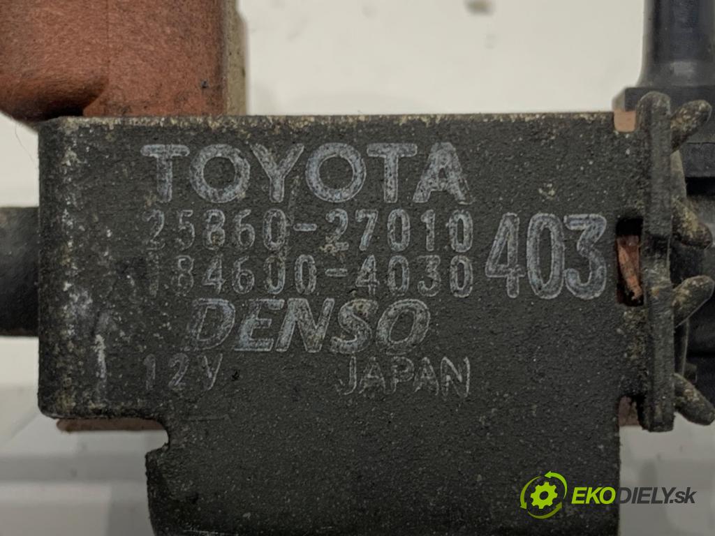 TOYOTA RAV 4 II SUV 2002 85 kW 2.0 D 4WD (CLA20_, CLA21_) 1995 Ventil tlaku 25860-27010 (Ventil)