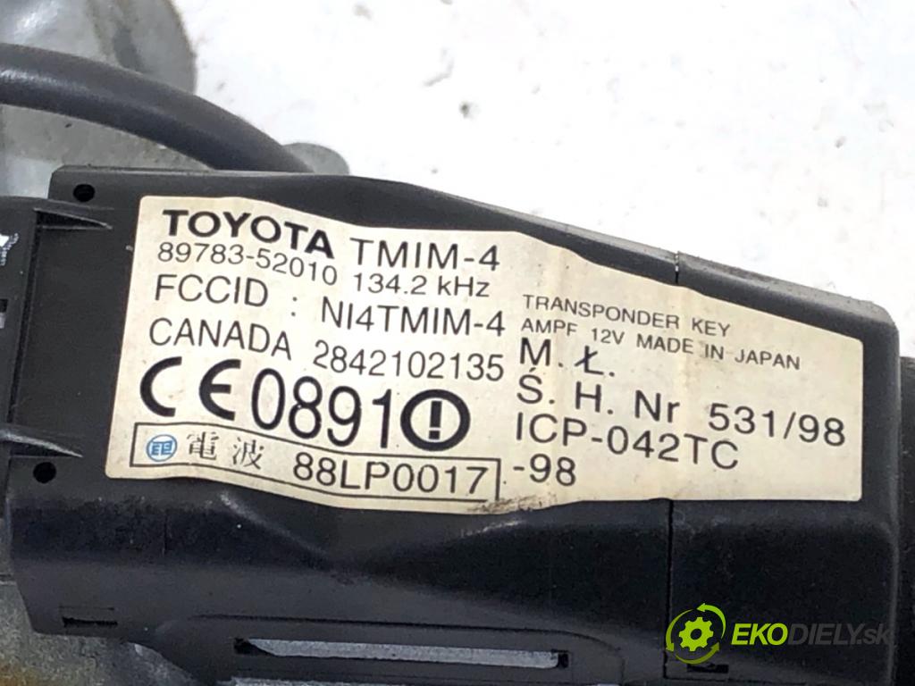 TOYOTA RAV 4 II SUV 2002 85 kW 2.0 D 4WD (CLA20_, CLA21_) 1995 spinačka 89783-52010 (Spínacia skrinka)