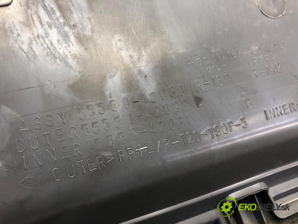 TOYOTA RAV 4 II SUV 2002 85 kW 2.0 D 4WD (CLA20_, CLA21_) 1995 Priehradka, kastlík spolujazdca 55550-42030 (Priehradka (kastlík))