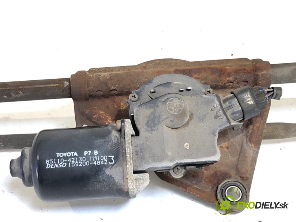 TOYOTA RAV 4 II SUV 2002 85 kW 2.0 D 4WD (CLA20_, CLA21_) 1995 Mechanizmus stieračov predný 85110-42130 (Motorček stieračov predný)