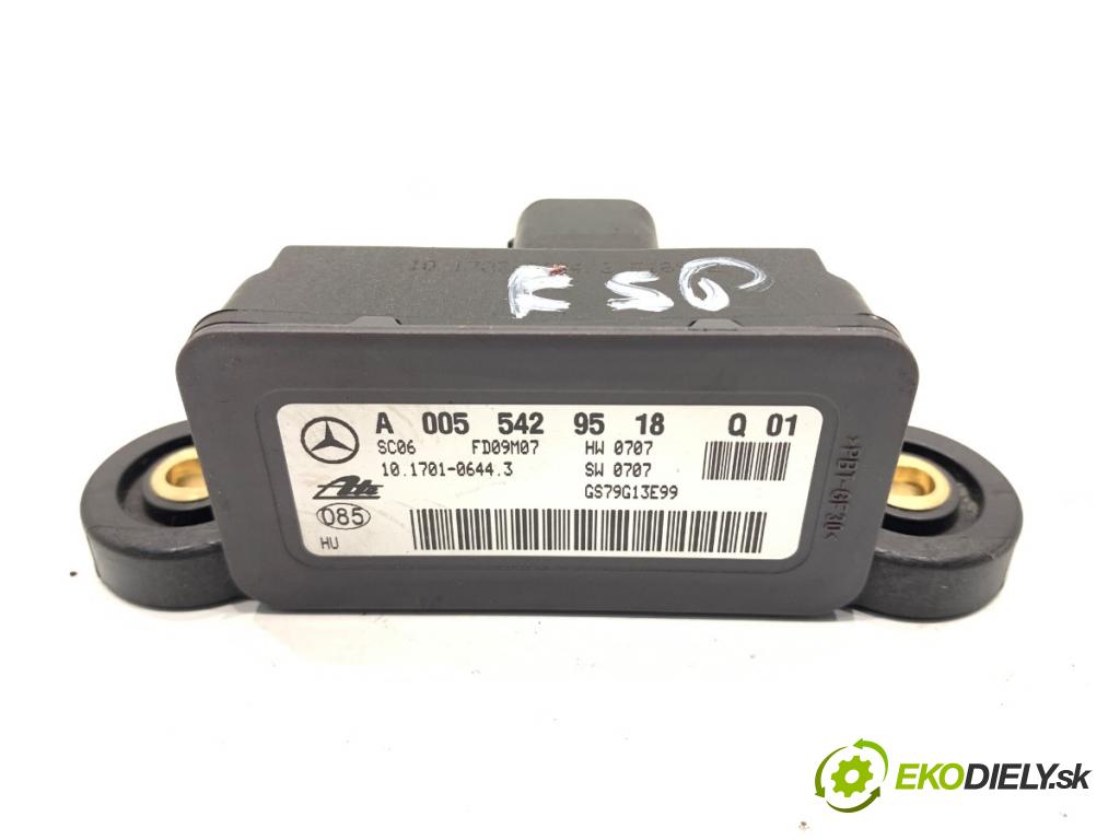 MERCEDES-BENZ W221 sedan 2010 220 kW S 400 Hybrid 3498 snímač ESP A0055429518