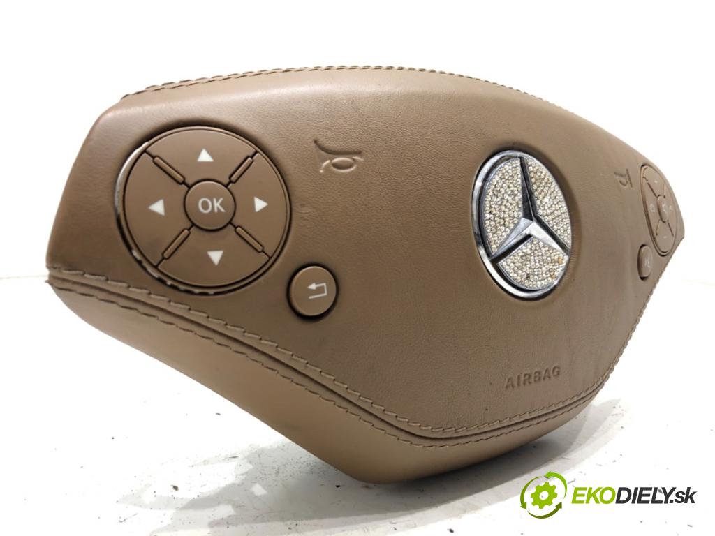 MERCEDES-BENZ W221 sedan 2010 220 kW S 400 Hybrid 3498 AirBag volantu W22123021183E (Airbag)