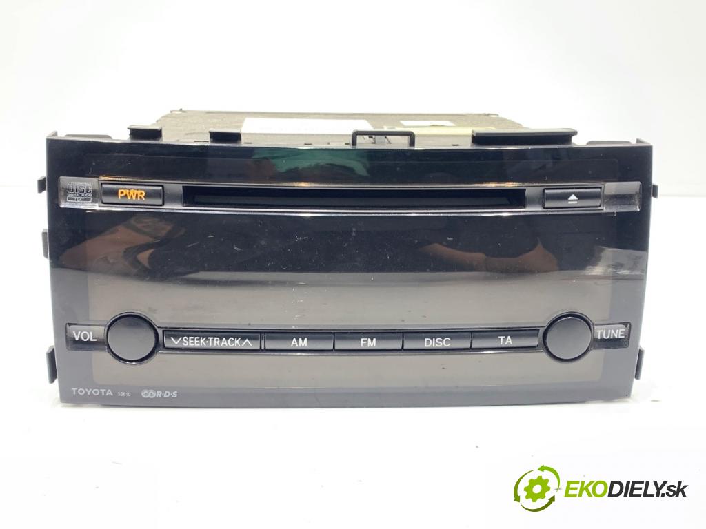 TOYOTA PRIUS II liftback 2005 57 kW 1.5 Hybrid (NHW20_) 1497 RADIO 86120-47110 (Audio zařízení)