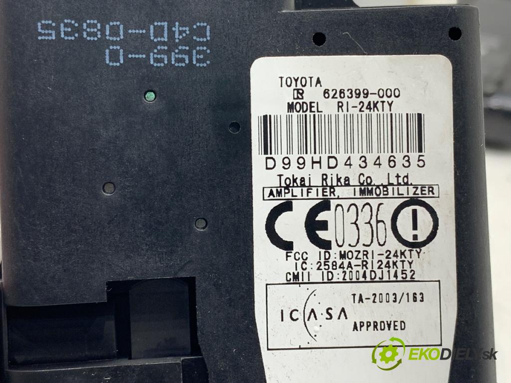 TOYOTA PRIUS II liftback 2005 57 kW 1.5 Hybrid (NHW20_) 1497 spinačka 626399-000 (Spínacia skrinka)