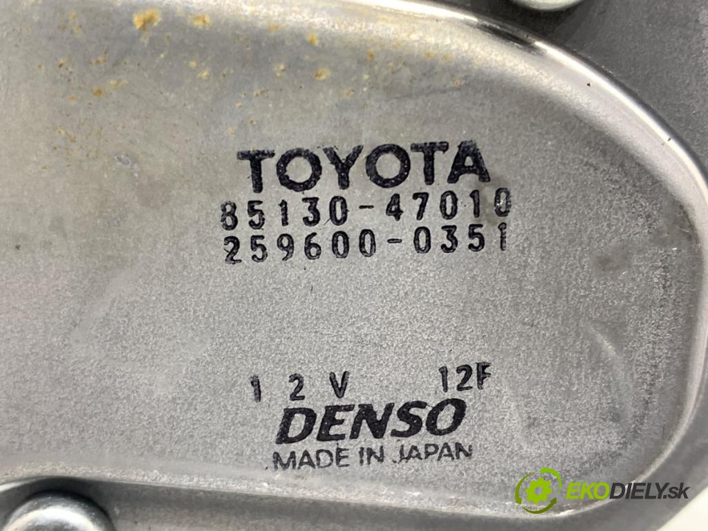 TOYOTA PRIUS II liftback 2005 57 kW 1.5 Hybrid (NHW20_) 1497 motor stěračů zadní část 85130-47010