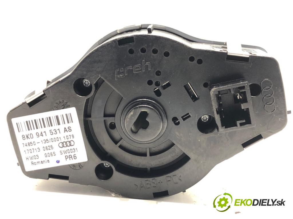 AUDI A4 B8 sedan 2013 110 kW 2.0 TDI 1968 spínač světel 8K0941531AS