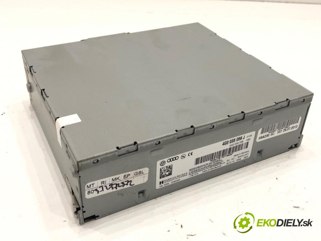 AUDI A4 B8 sedan 2013 110 kW 2.0 TDI 1968 Zosilňovač 4G0035056J (Zosilňovač)