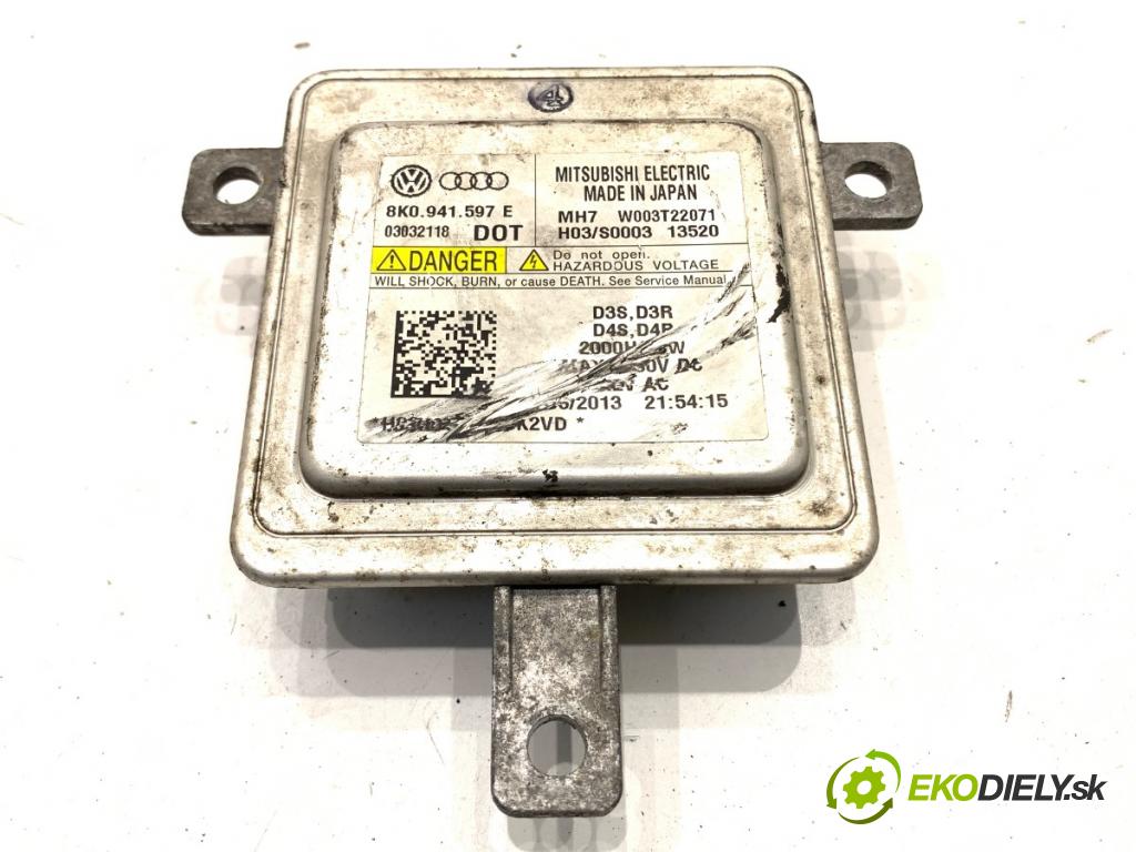 AUDI A4 B8 sedan 2013 110 kW 2.0 TDI 1968 Menič XENON 8K0941597E (Riadiaca jednotka xenónu)