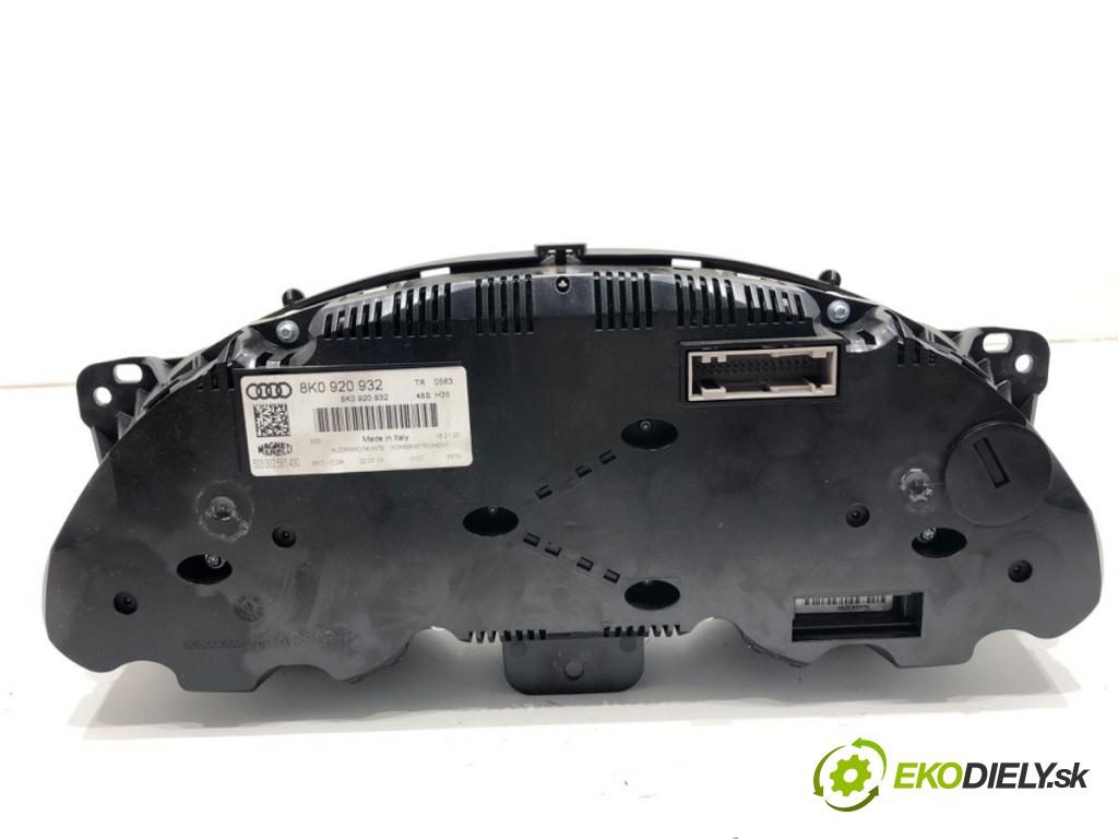 AUDI A4 B8 sedan 2013 110 kW 2.0 TDI 1968 Prístrojovka 8K0920932 (Prístrojová doska)