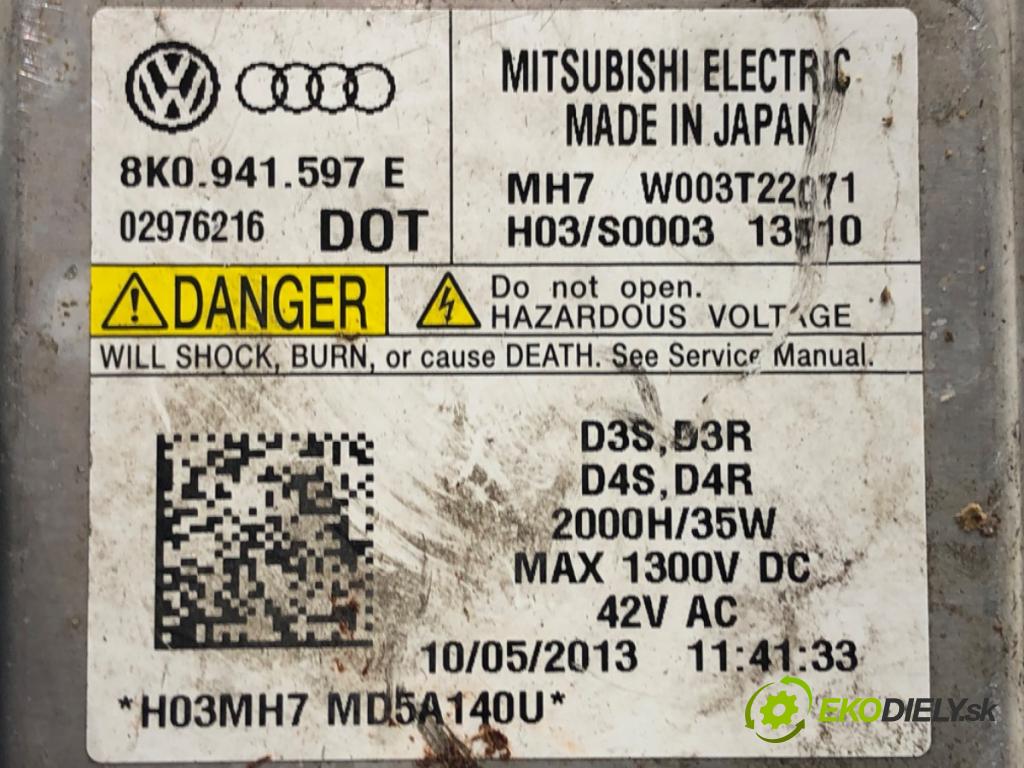 AUDI A4 B8 sedan 2013 110 kW 2.0 TDI 1968 Menič XENON 8K0941597E (Riadiaca jednotka xenónu)