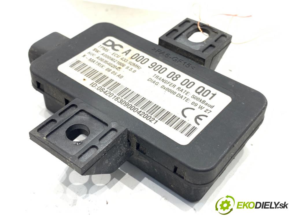 MERCEDES-BENZ W221 sedan 2010 220 kW S 400 Hybrid 3498 modul tlaku W PNEUMATIKY: TPMS A0009000800