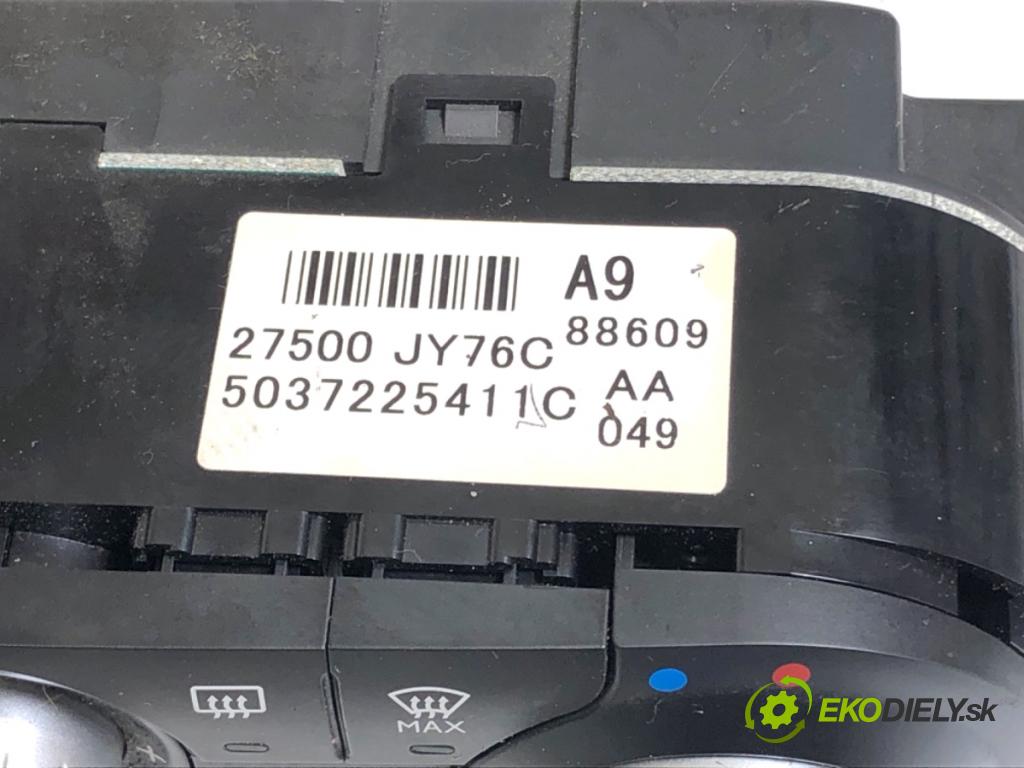 RENAULT KOLEOS I SUV 2008 110 kW 2.0 dCi (HY0K) 1995 Panel ovládania kúrenia 27500JY76C (Prepínacie páčky pod volantom)