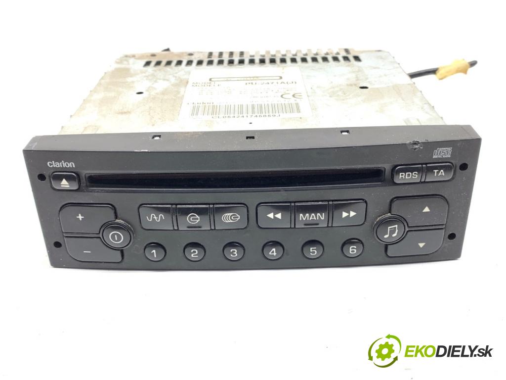 CITROEN C2 liftback 2004 44 kW 1.1 1124 RADIO 96552632XT (Audio zariadenie)