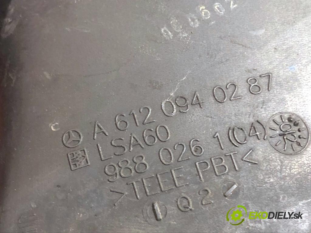 MERCEDES-BENZ W211 sedan 2002 130 kW E 270 CDI (211.016) 2685 Obal filtra vzduchu  (Obal vzduchového filtra)