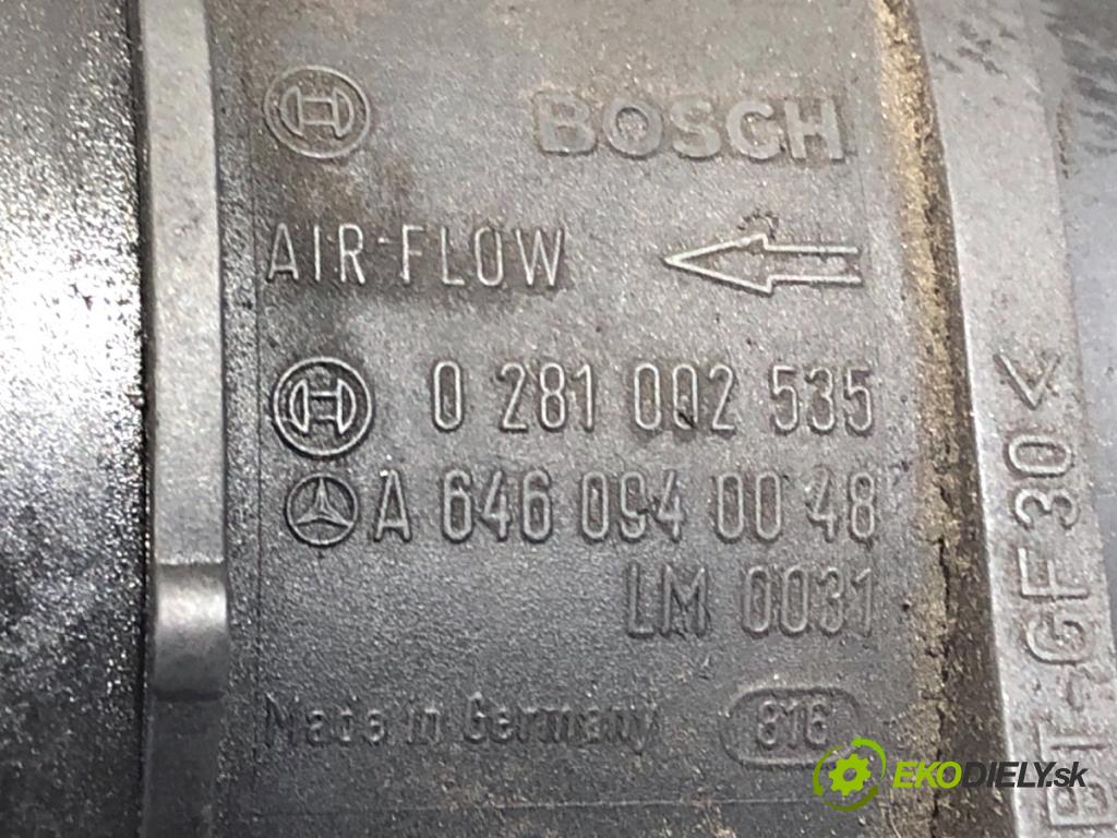 MERCEDES-BENZ W211 sedan 2002 130 kW E 270 CDI (211.016) 2685 Váha vzduchu A6460940048 (Váha vzduchu)