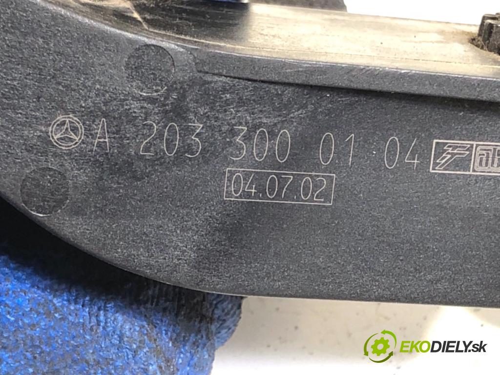 MERCEDES-BENZ W211 sedan 2002 130 kW E 270 CDI (211.016) 2685 Potenciometer plynu A2033000104 (Potenciometer plynového pedálu)