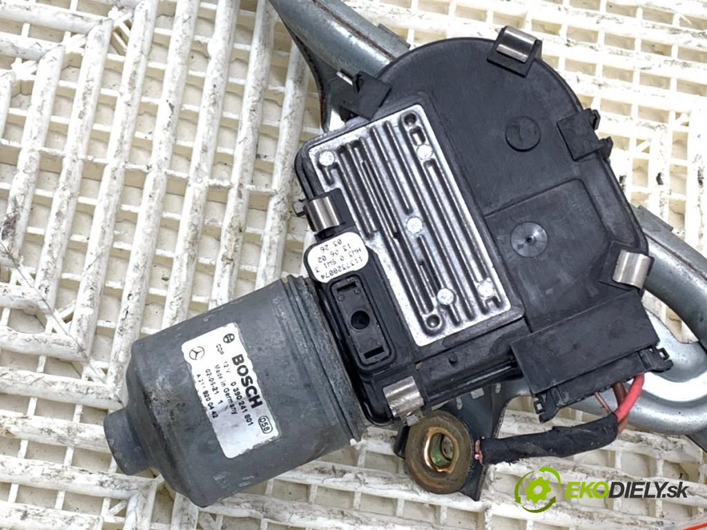 MERCEDES-BENZ W211 sedan 2002 130 kW E 270 CDI (211.016) 2685 Mechanizmus stieračov predný 2118200142 (Motorček stieračov predný)