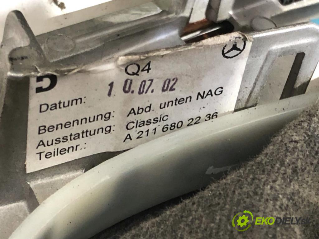 MERCEDES-BENZ W211 sedan 2002 130 kW E 270 CDI (211.016) 2685 Kulisa A2112670124 (Rýchlostná páka (kulisa))