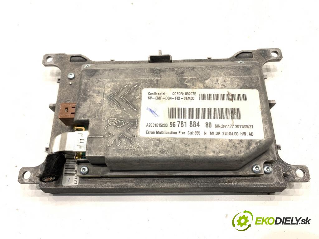 PEUGEOT 508 SW I Kombi 2011 120 kW 2.0 HDi 1997 Dislpej 9678188480 (Prístrojová doska)