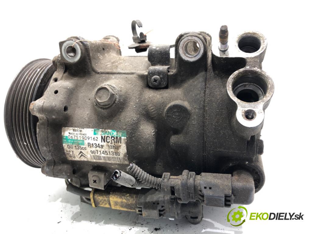 PEUGEOT 508 SW I Kombi 2011 120 kW 2.0 HDi 1997 Kompresor klimatizácie 9671451380 (Kompresor klimatizácie)