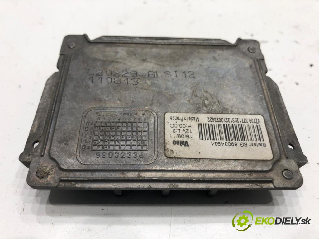 PEUGEOT 508 SW I Kombi 2011 120 kW 2.0 HDi 1997 Menič XENON 89034934 (Riadiaca jednotka xenónu)