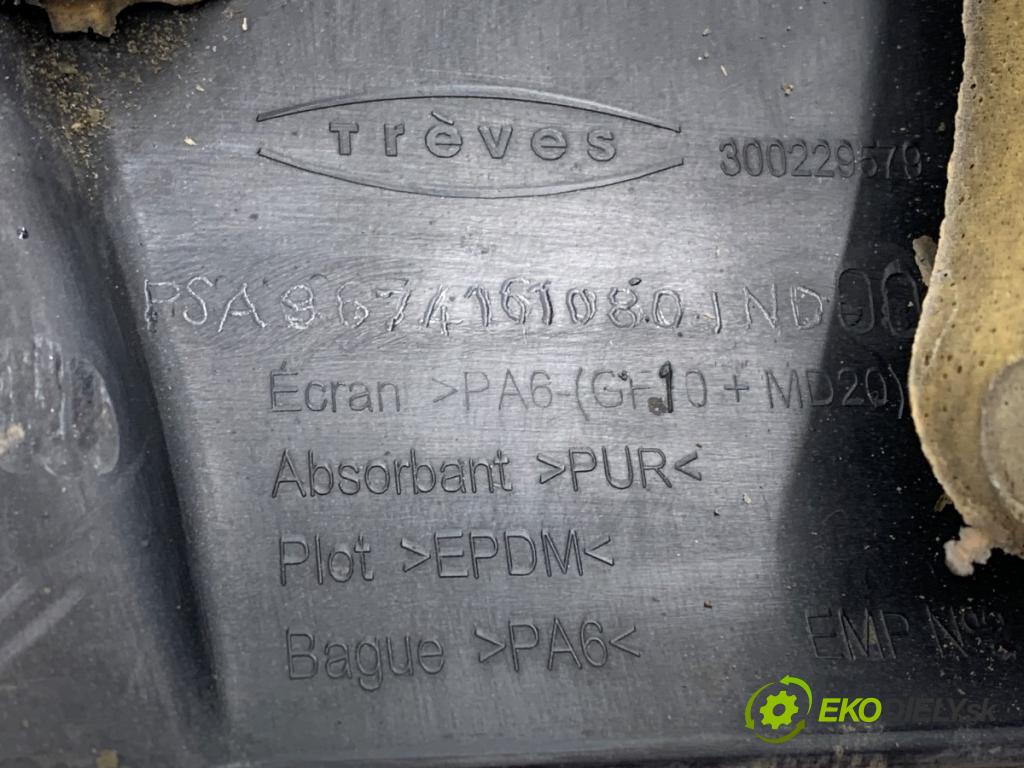 PEUGEOT 508 SW I Kombi 2011 120 kW 2.0 HDi 1997 kryt motora 9674161080 (Kryt motoru )