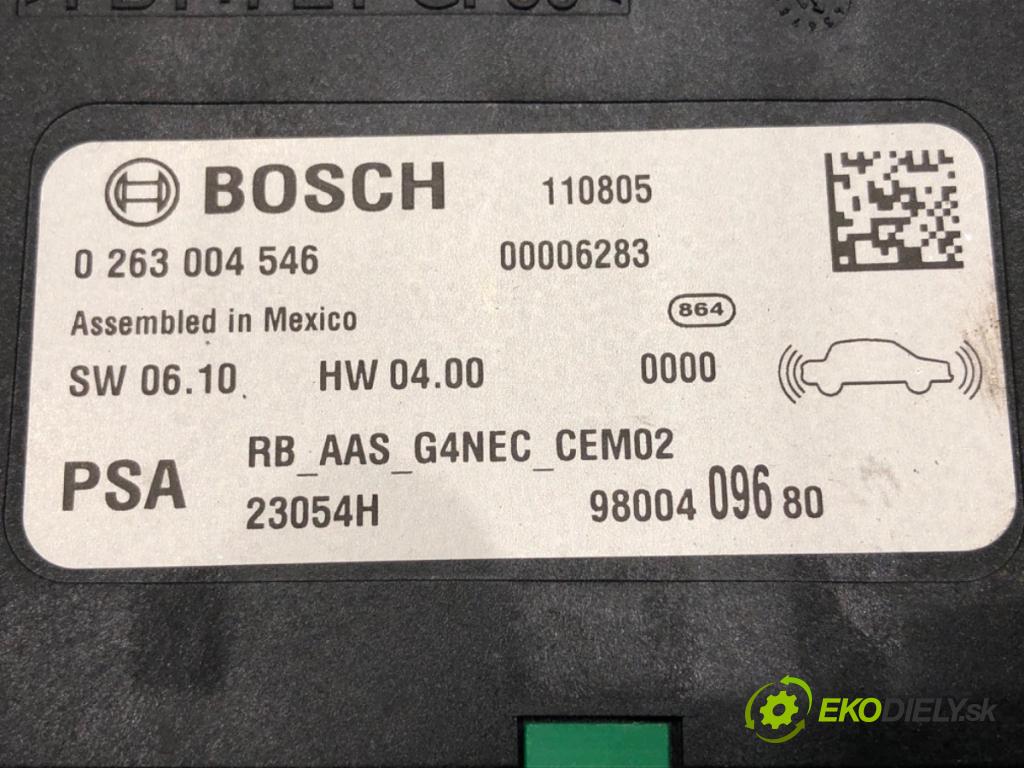 PEUGEOT 508 SW I Kombi 2011 120 kW 2.0 HDi 1997 Modul PDC 9800409680 (Riadiaca jednotka ostatné)