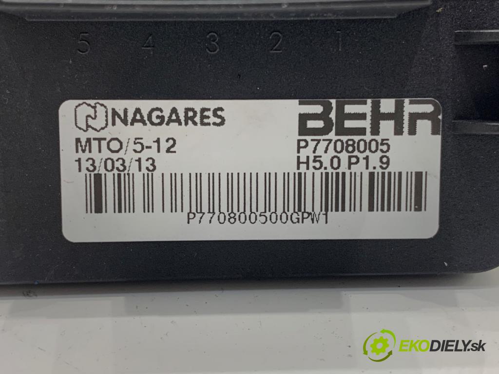 PEUGEOT 3008 nadwozie wielkoprzestrzenne (MPV) 2013 120 kW 2.0 HDi Hybrid4 1997 Odpor, rezistor kúrenia vzduchu P7708005 (Odpor (rezistor) kúrenia)