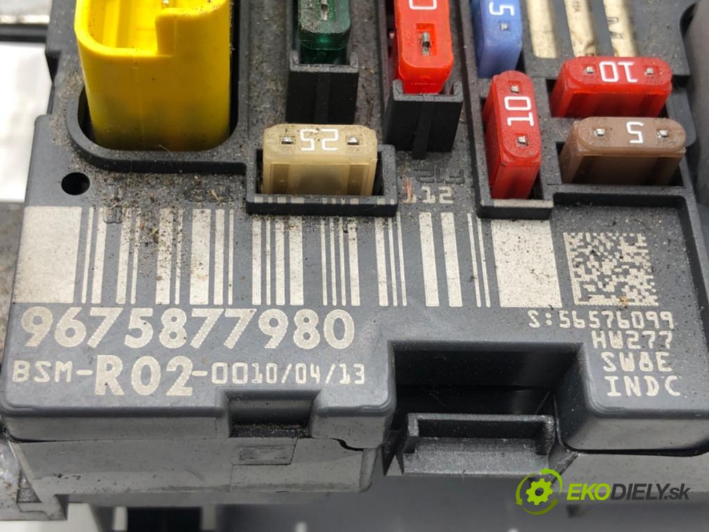 PEUGEOT 3008 nadwozie wielkoprzestrzenne (MPV) 2013 120 kW 2.0 HDi Hybrid4 1997 Modul BSM 9675877980 (Riadiaca jednotka ostatné)