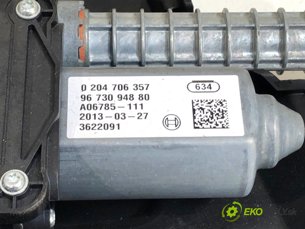 PEUGEOT 3008 nadwozie wielkoprzestrzenne (MPV) 2013 120 kW 2.0 HDi Hybrid4 1997 BRZDA: ruční elektrický 9673094880 (Ruční brzda)
