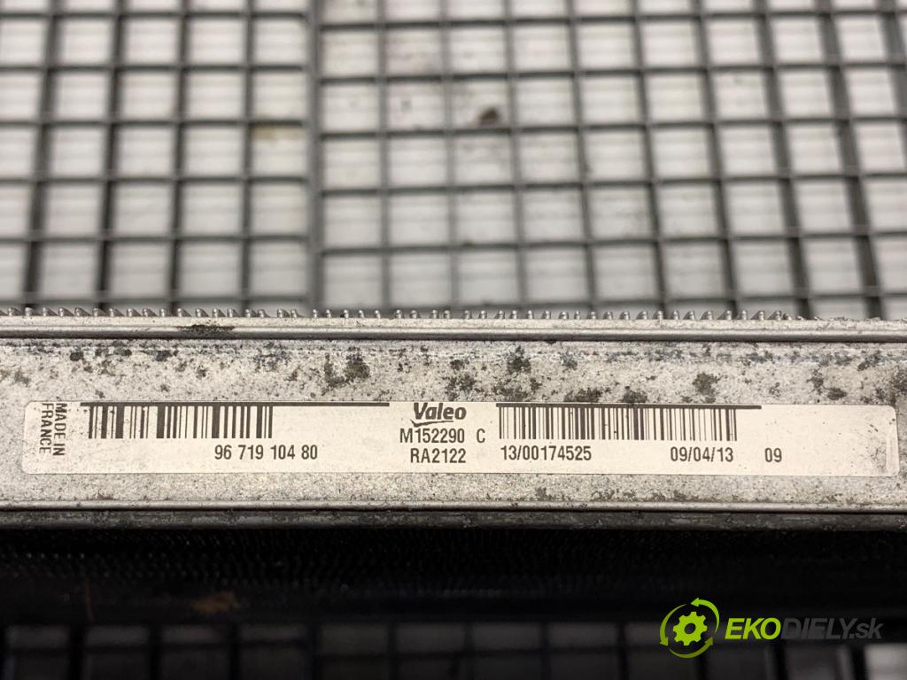 PEUGEOT 3008 nadwozie wielkoprzestrzenne (MPV) 2013 120 kW 2.0 HDi Hybrid4 1997 chladič vody 9671910480 (Vodní chladič)