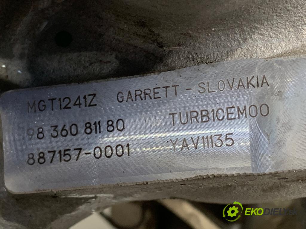 OPEL CROSSLAND SUV 2021 96 kW 1.2 (75) 1199 turbo 9836081180 (Kompletní turbodmychadlo)