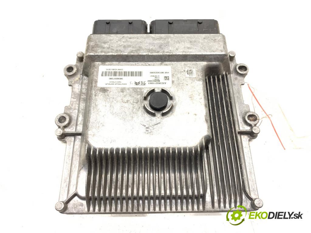 OPEL CROSSLAND SUV 2021 96 kW 1.2 (75) 1199 riadiaca jednotka Motor 9838397380 (Riadiaca jednotka)