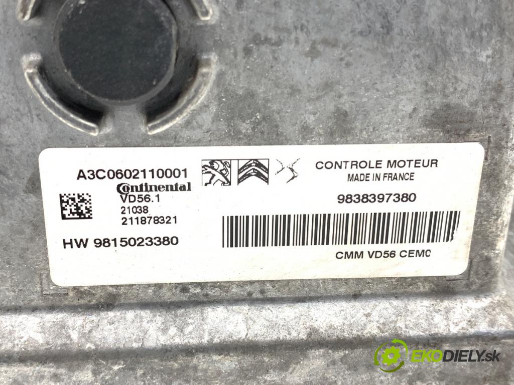 OPEL CROSSLAND SUV 2021 96 kW 1.2 (75) 1199 riadiaca jednotka Motor 9838397380 (Riadiaca jednotka)