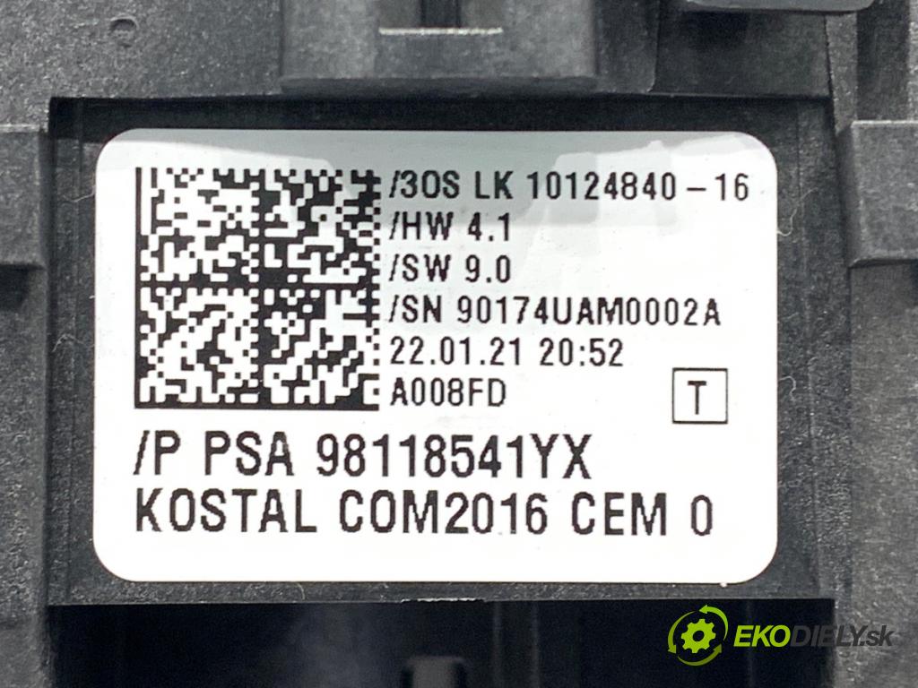 OPEL CROSSLAND SUV 2021 96 kW 1.2 (75) 1199 Prepínač kombinovaný 98118541YX (Prepínacie páčky pod volantom)