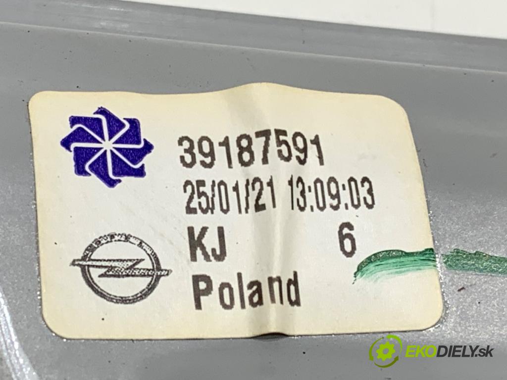 OPEL CROSSLAND SUV 2021 96 kW 1.2 (75) 1199 mechanismus okna levý zadní část 39187591