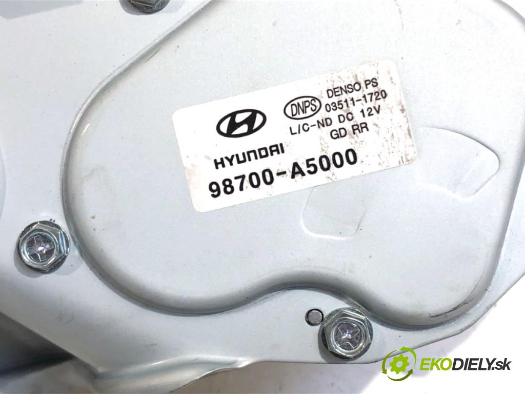 HYUNDAI i30 liftback 2013 66 kW 1.4 CRDi 1396 motor stěračů zadní část 98700-A5000